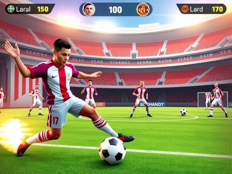 Kick Champ Legend strategy screen showing team formation