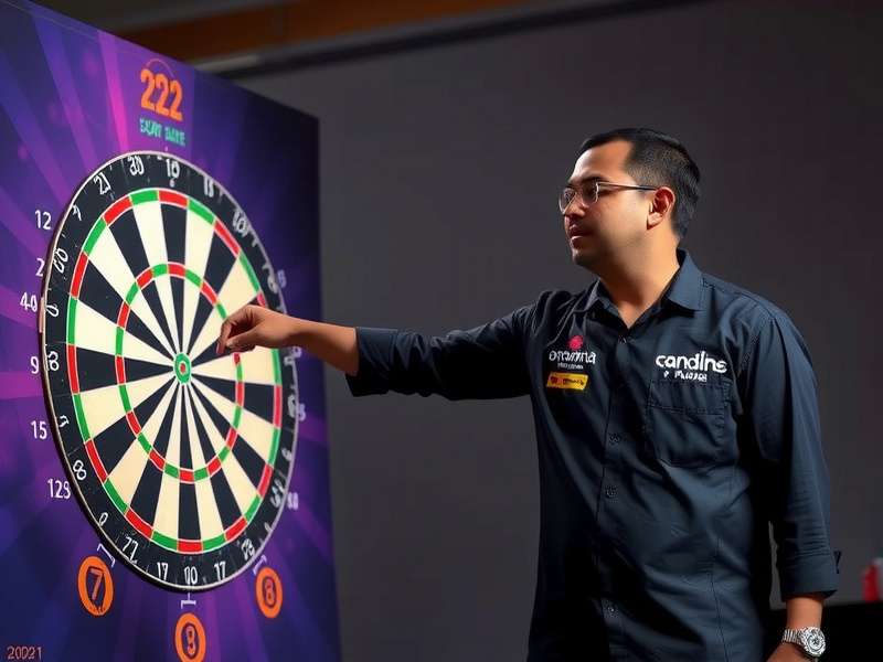Indian Dart Virtuoso scoring zones and target