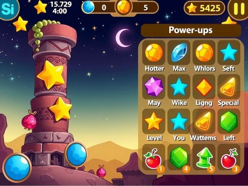 Cumin Star Burst gameplay screenshot showing colorful puzzle elements