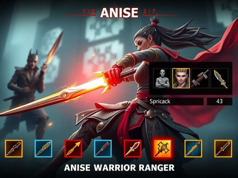 Anise Warrior Ranger character customization screen