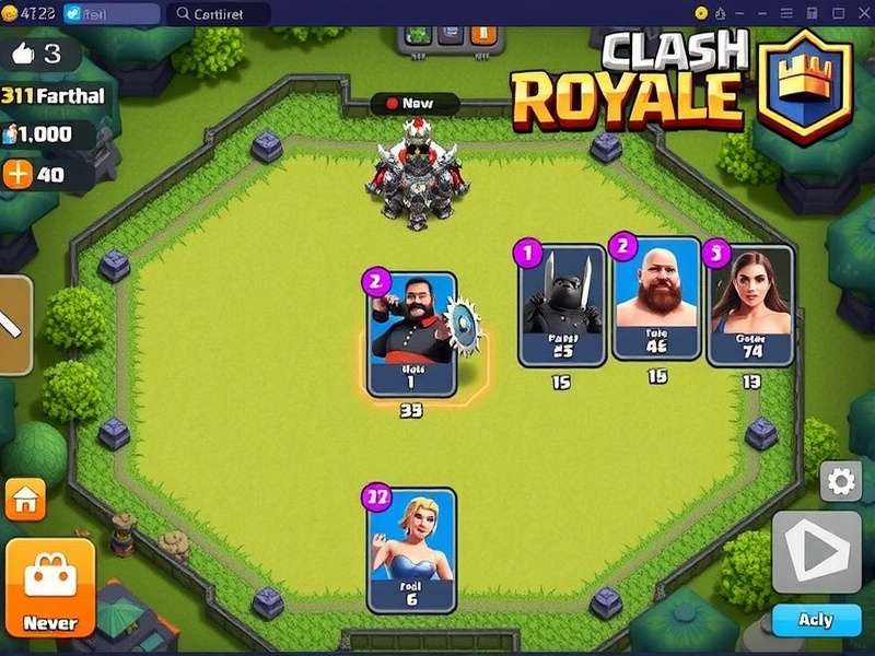 Zip Clash Royale card collection interface