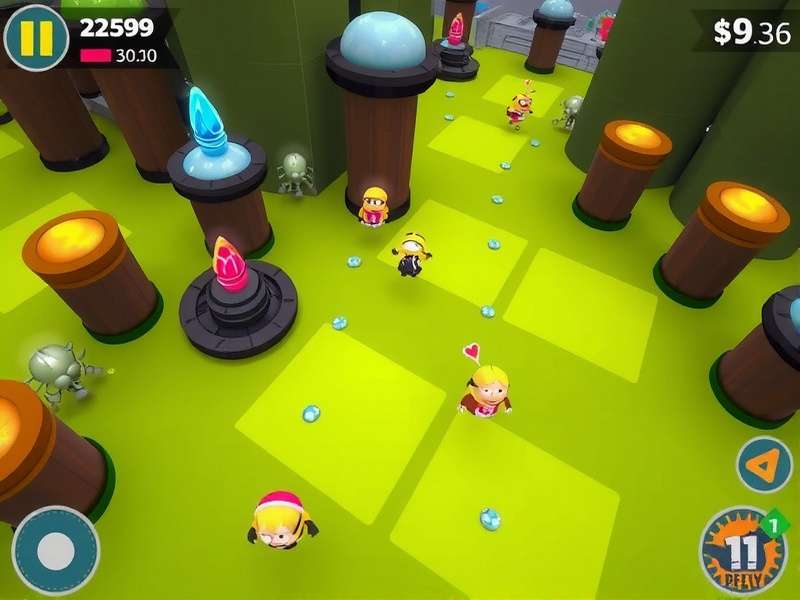 Minion Epic Sprint character selection screen showing diverse minion options