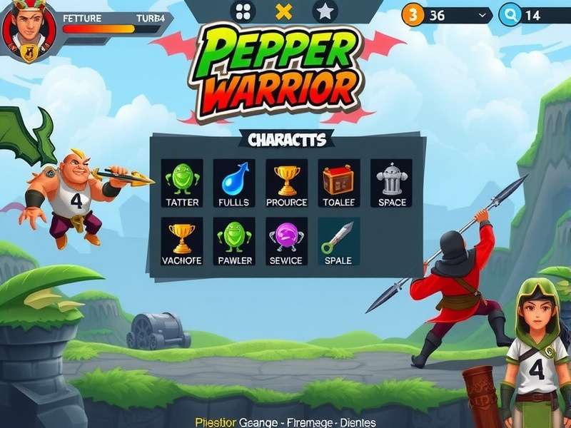 Pepper Turbo Warrior combat gameplay