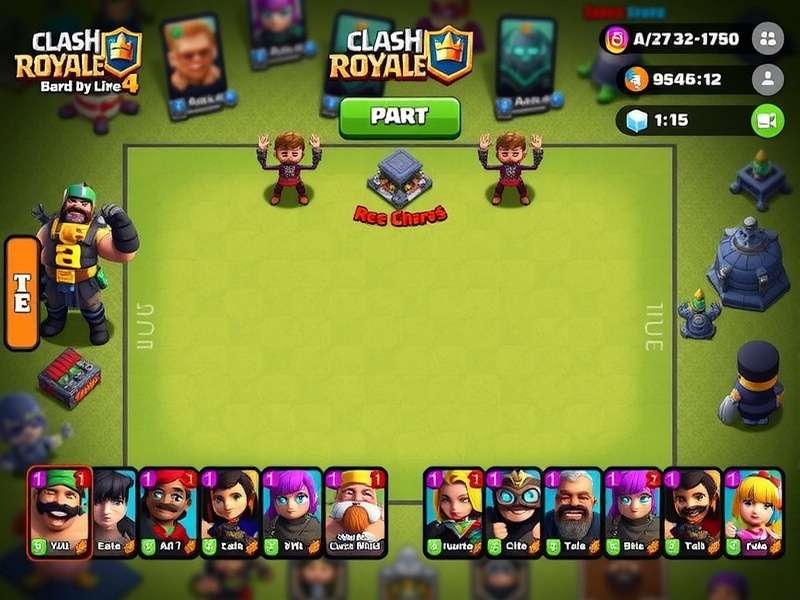 Zip Clash Royale gameplay screenshot showing battle arena