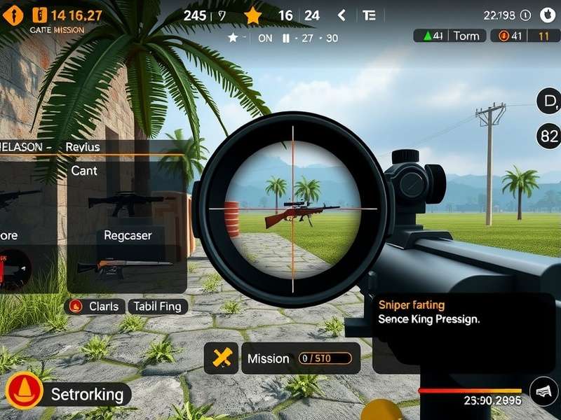 Fiesta Sniper King Conqueror weapon customization interface