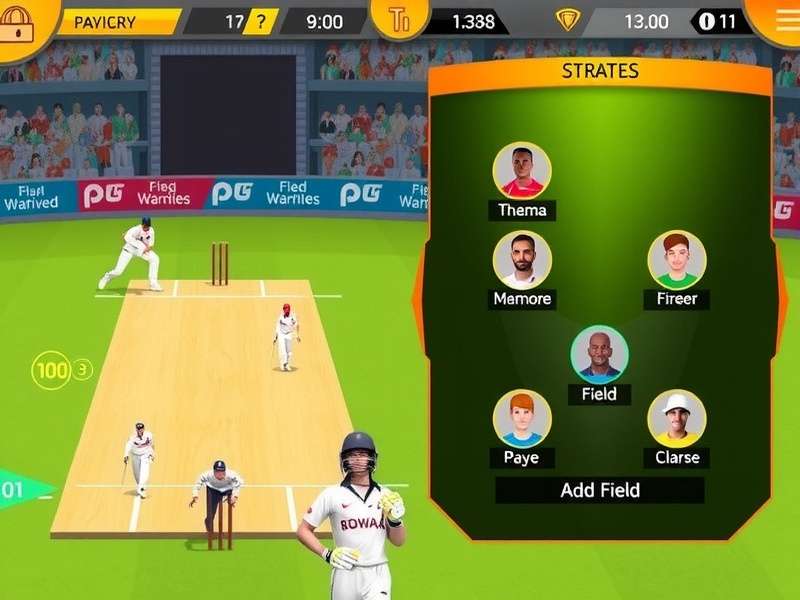 Premier Pace Warriors strategy screen showing field placements