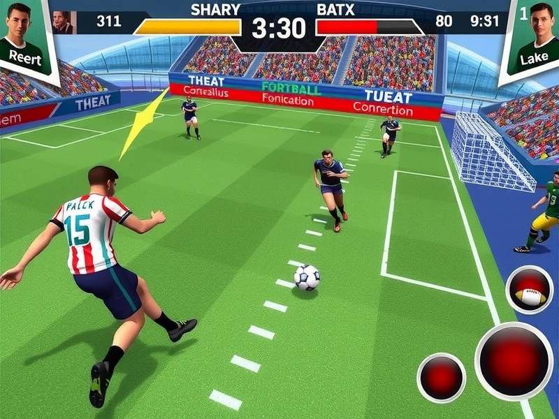 Kick Champ Legend multiplayer match showing competitive gameplay