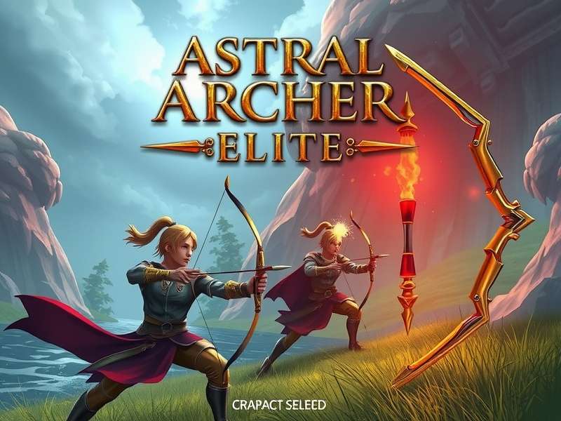Astral Archer Elite gameplay screenshot showing archery combat