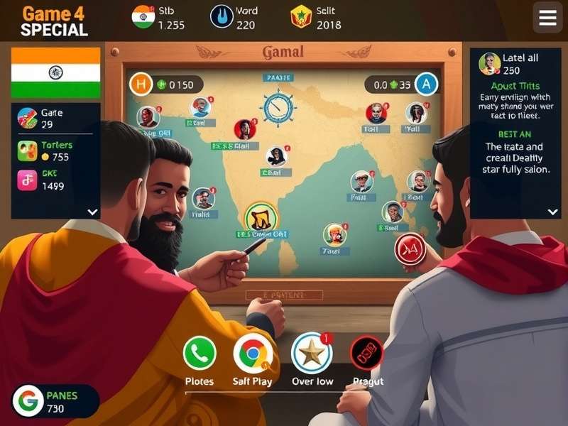 Game4 Bharat Special interface showcasing Indian cultural elements