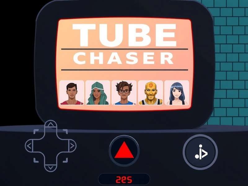 Tube Line Chaser character selection screen