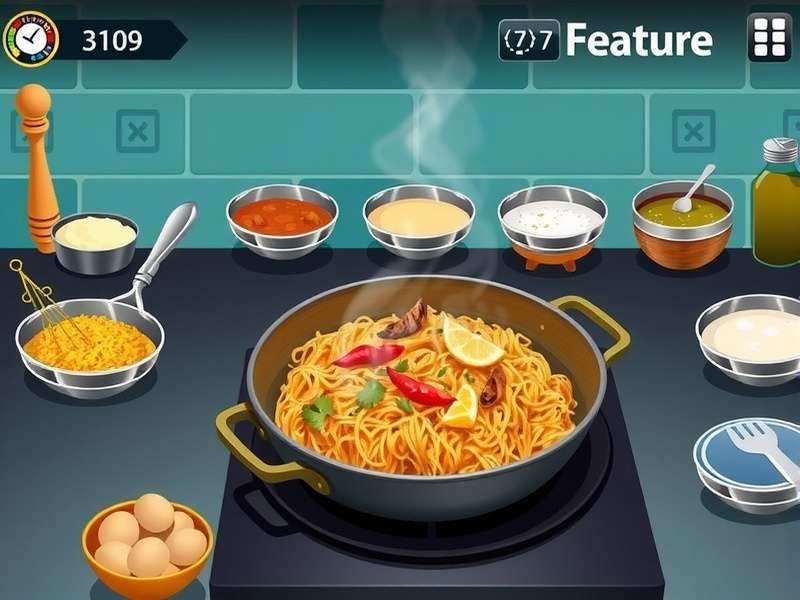 Biryani Quest Tamil Style gameplay screenshot showing cooking interface