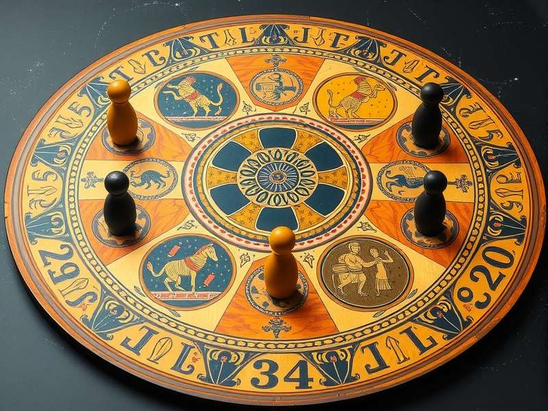 Ancient Indian manuscript depicting Black Pepper Pursuit