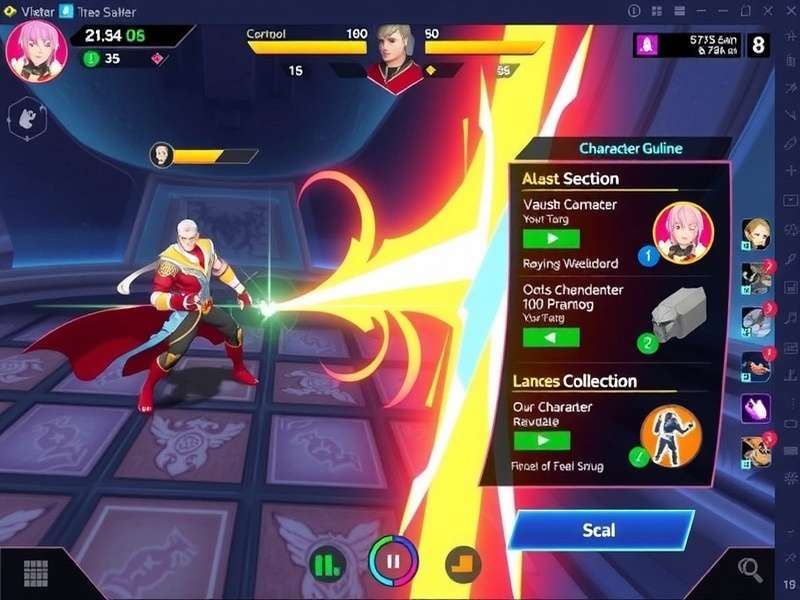 Vibrant Smash Slayer Titan gameplay screenshot showing character combat