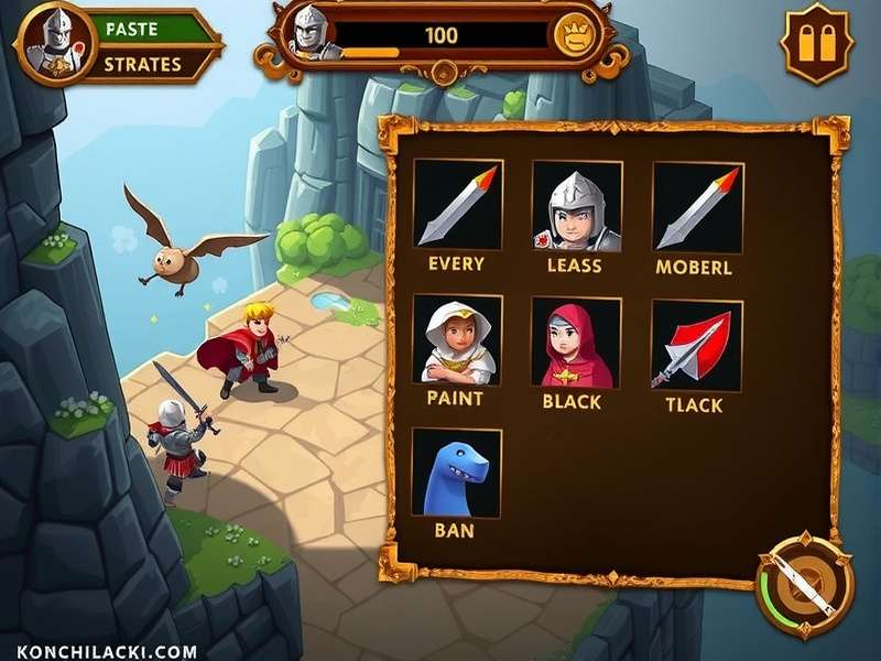 Kochi Glorious Knights character selection screen