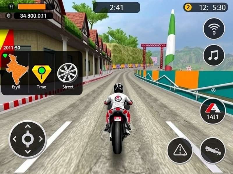 Savory Speed Stars track showcasing Indian hill station environment