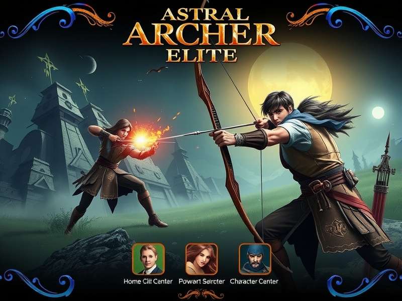 Astral Archer Elite game title screen