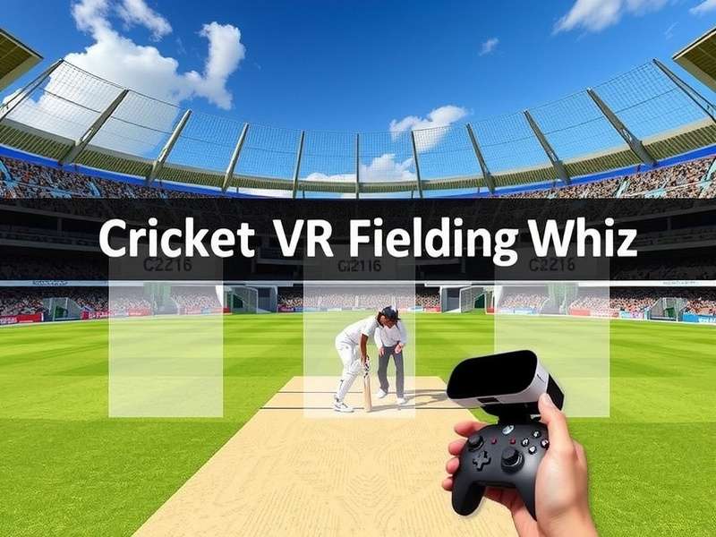 Cricket VR Fielding Whiz technology infrastructure diagram