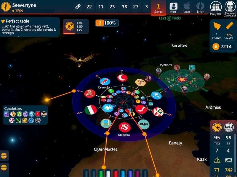 Net Sovereign Galaxy Masters empire management interface