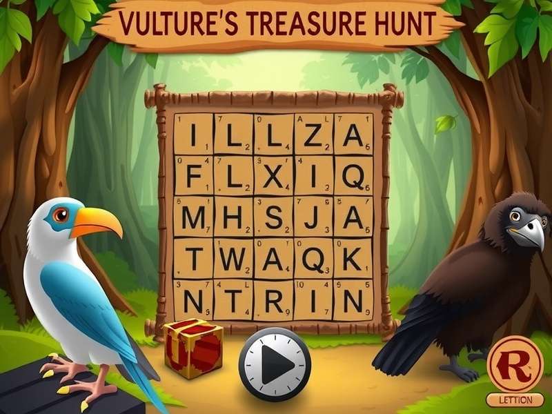 Vulture S Treasure Hunt gameplay screenshot showing treasure hunting interface