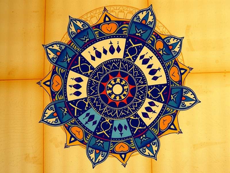 Therapeutic Mandala Art for meditation and healing