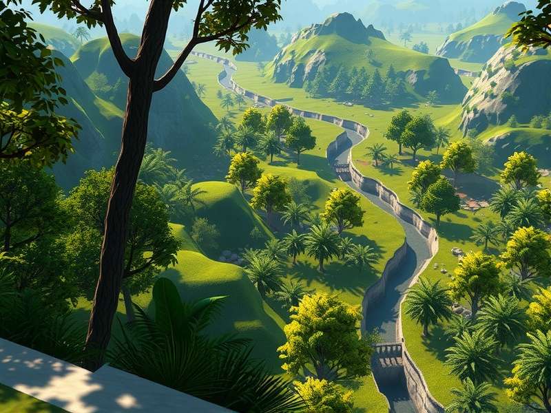 Wild Tiger Expedition gameplay screenshot showing jungle environment