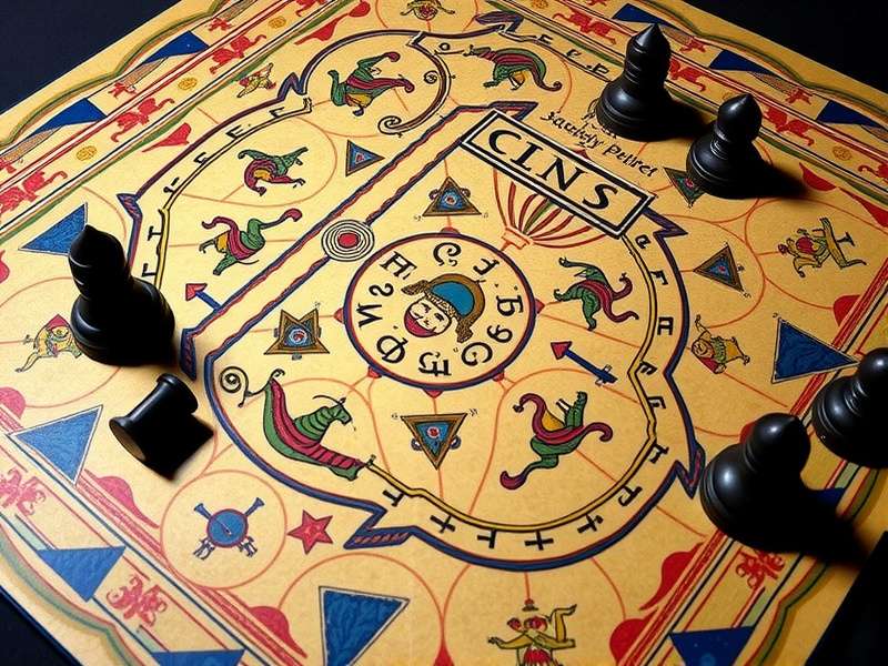 Detailed view of Black Pepper Pursuit game components