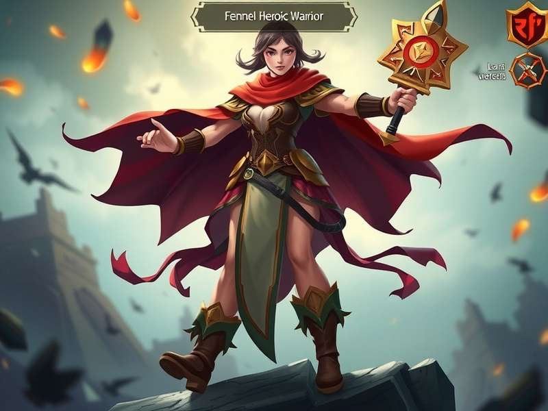 Fennel Heroic Warrior character selection screen