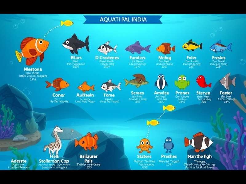 Aquatic Pals India educational impact infographic