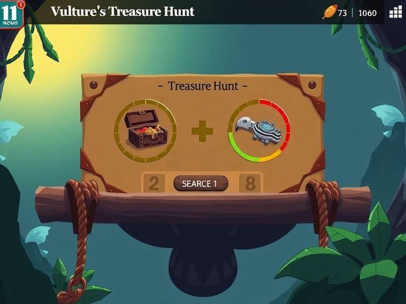 Vulture S Treasure Hunt puzzle solving interface