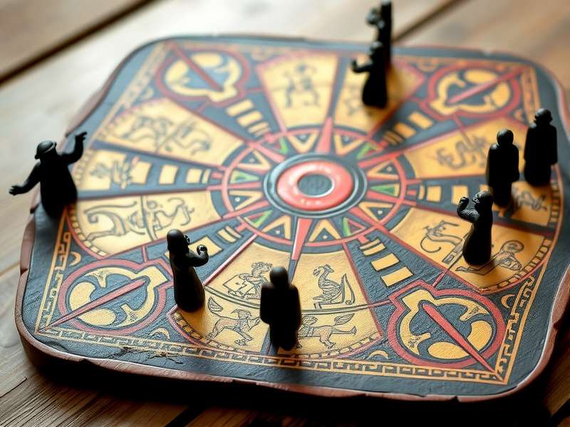 Black Pepper Pursuit game board and pieces