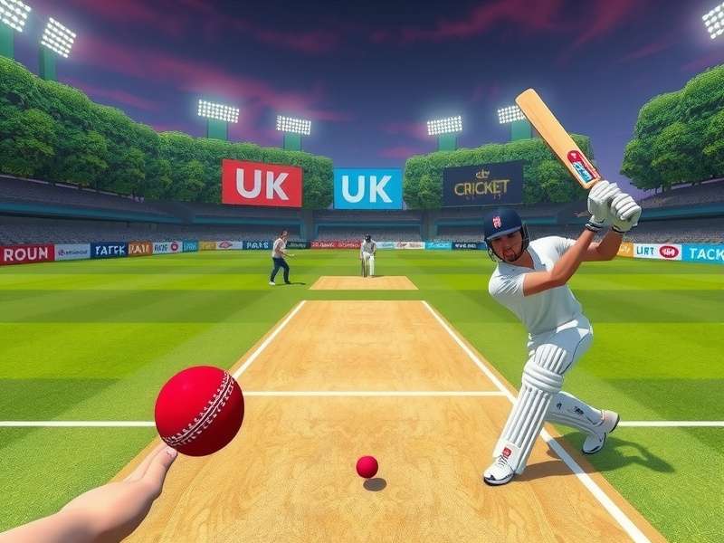 VR Cricket Dazzling Display multiplayer mode with friends