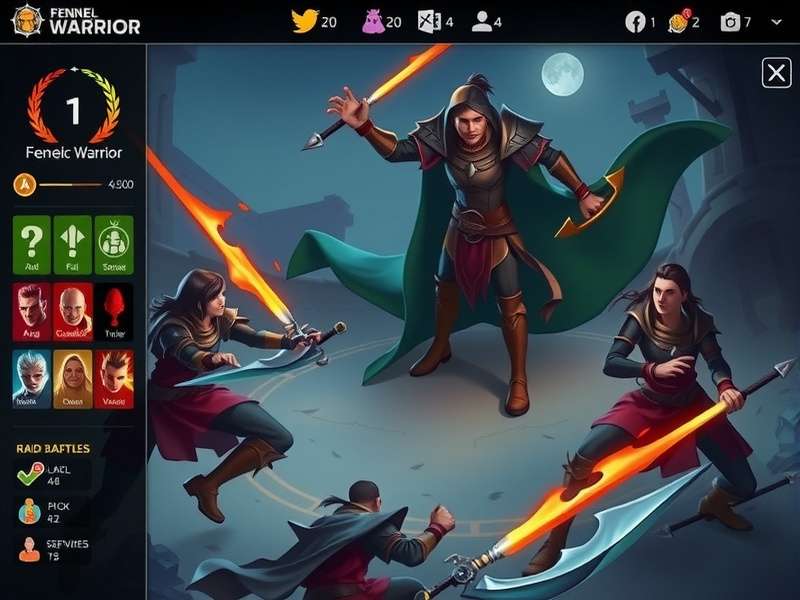 Fennel Heroic Warrior gameplay screenshot showing character in action