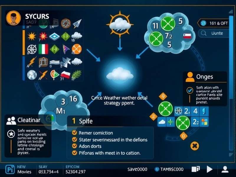 Monsoon Marvel weather system visualization