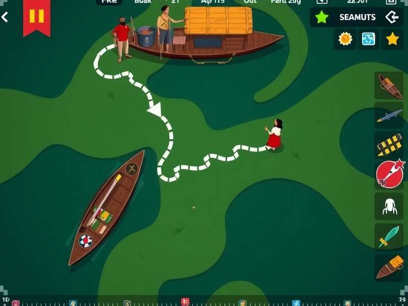 Character interacting with local villagers in the game