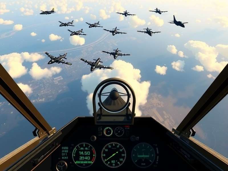 Sky Siege Indian Skies cockpit view and HUD display