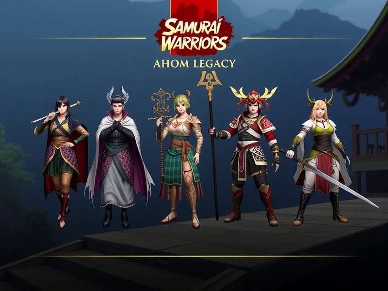 Samurai Warriors Ahom Legacy character lineup