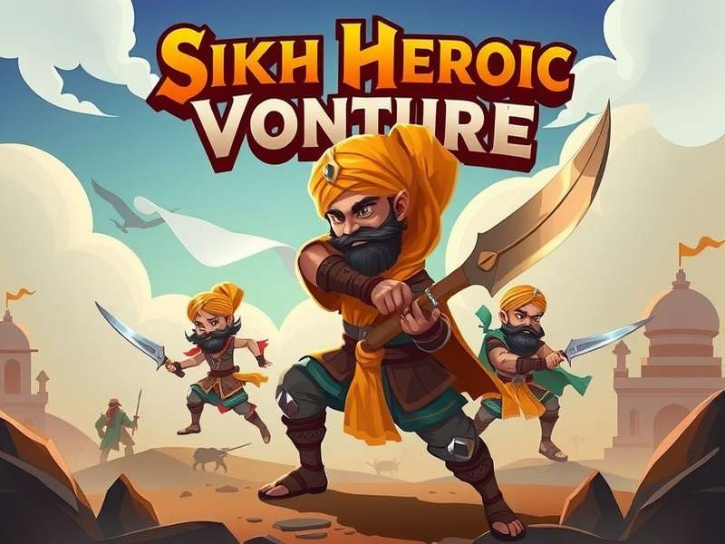 Sikh Heroic Venture combat gameplay showing character using traditional weapons