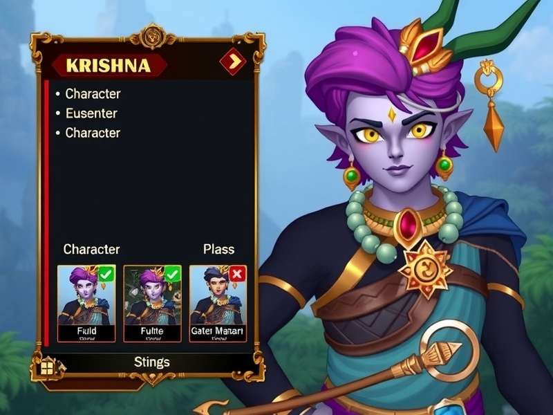 Krishna Current Champion Character Abilities