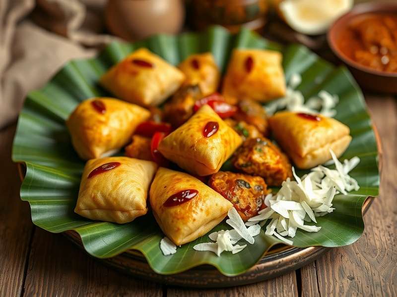 Historical depiction of Litti Chokha preparation