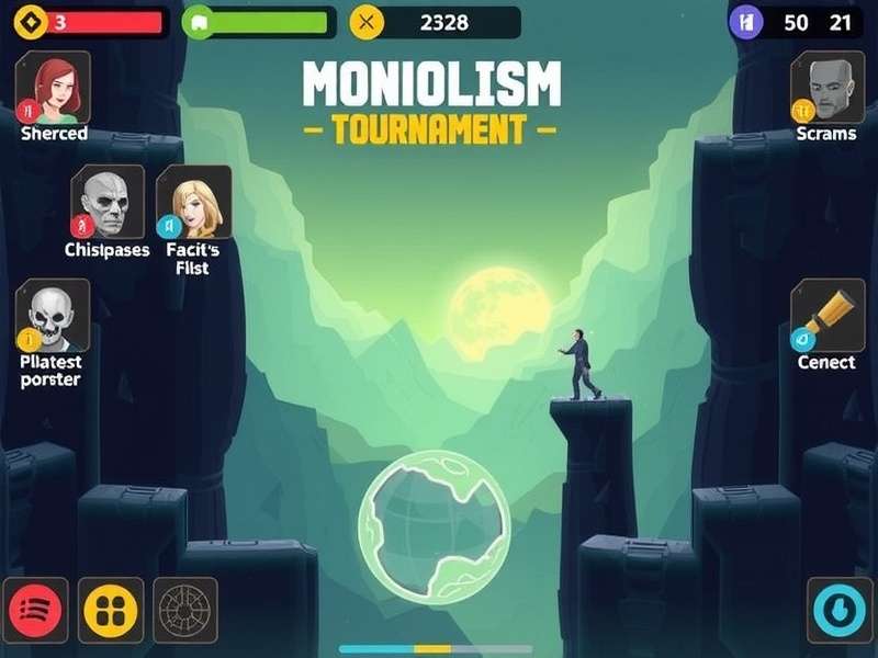 Monolith Climb Challenge Tournament Scene