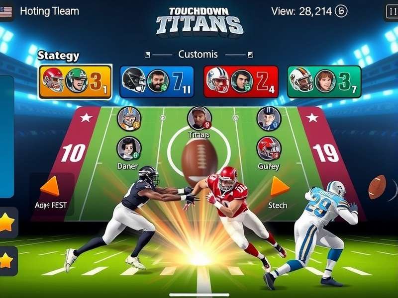 Touchdown Titans defensive formation strategy