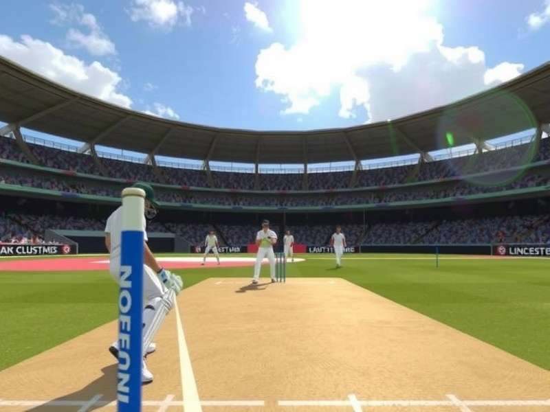 VR Cricket Deluxe batting interface