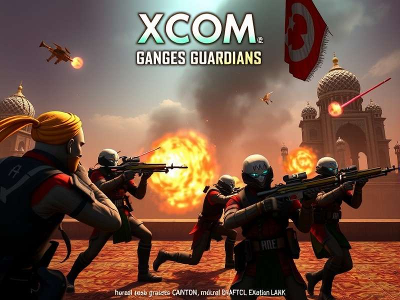 XCOM 2 Ganges Guardians tactical combat scene showing Indian-themed soldiers in battle