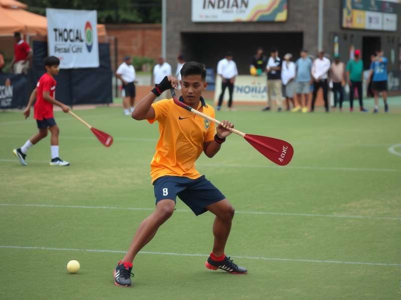 Indian Paddle Glory player demonstrating advanced technique