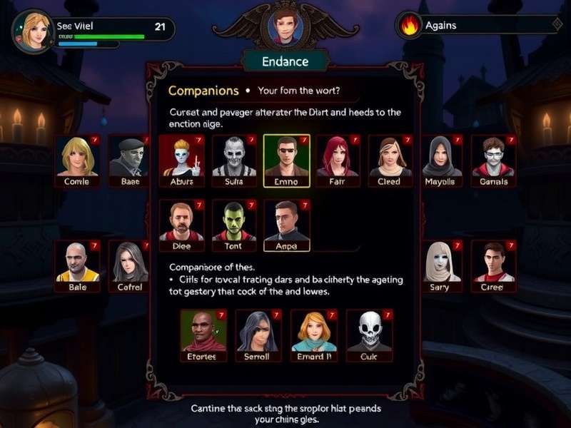 Lassi Mage S Enigma character progression screen