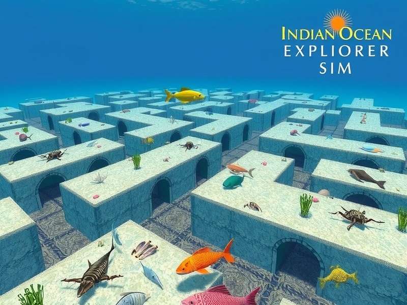 Indian Ocean Explorer Sim mission interface