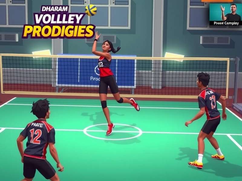 Dharam Volley Prodigies evolution timeline showing game development