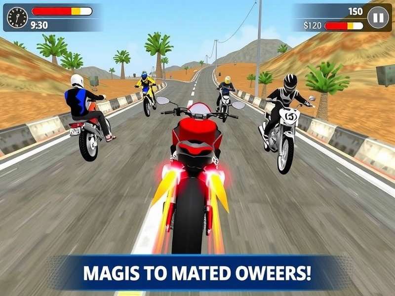 Raipur Riders Extreme Racing multiplayer competition showing multiple racers
