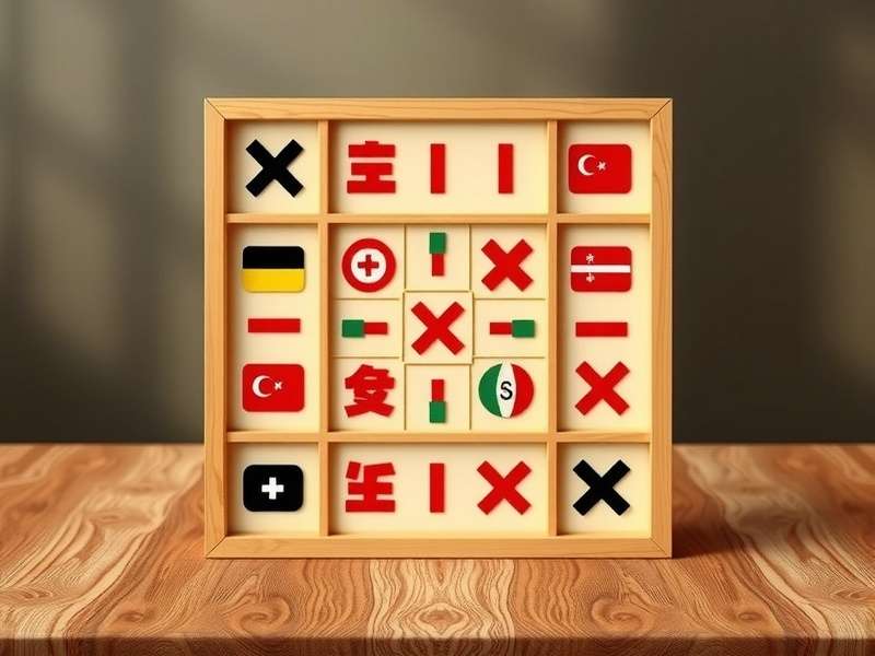 Different regional Tic Tac Toe Premier board styles