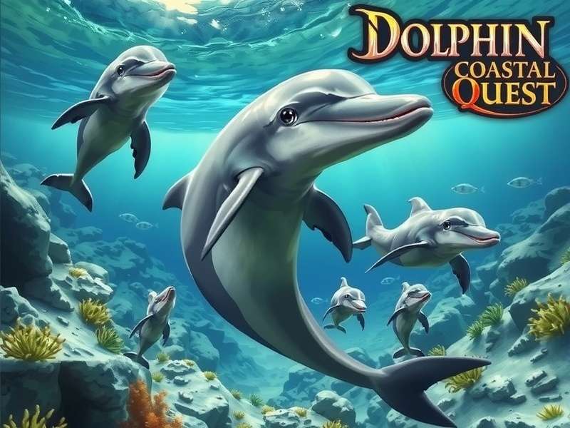 Dolphin Coastal Quest strategy guide showing optimal swimming paths